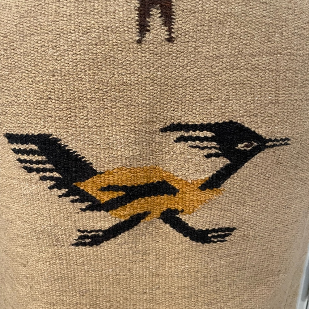 RRL Ralph Lauren Woven Vest with Bird Design - Picture 13 of 13